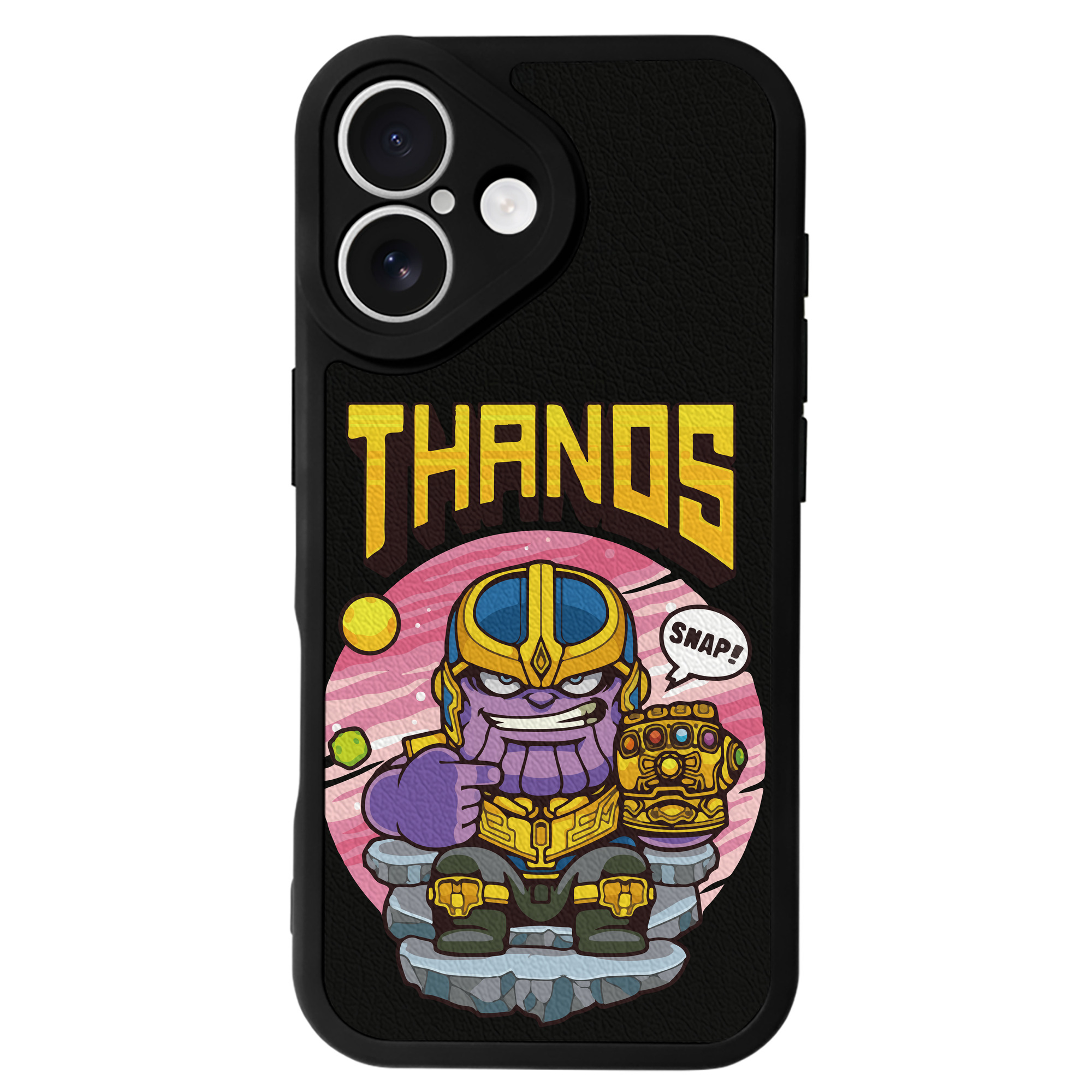 （画像用） アベンジャーズ The Avengers 【iPhone 16シリーズ対応】シリコンスマホケース（レザー調） 材質：シリコン